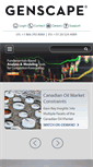 Mobile Screenshot of genscape.com